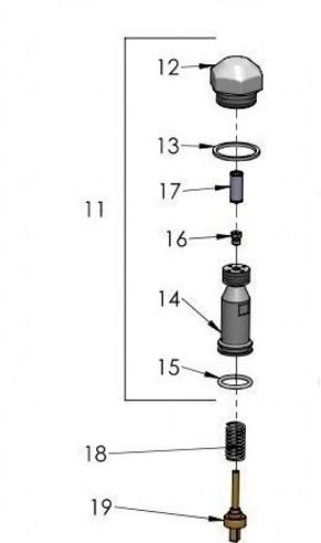 Picture of Fitting Group Cylinder ECM