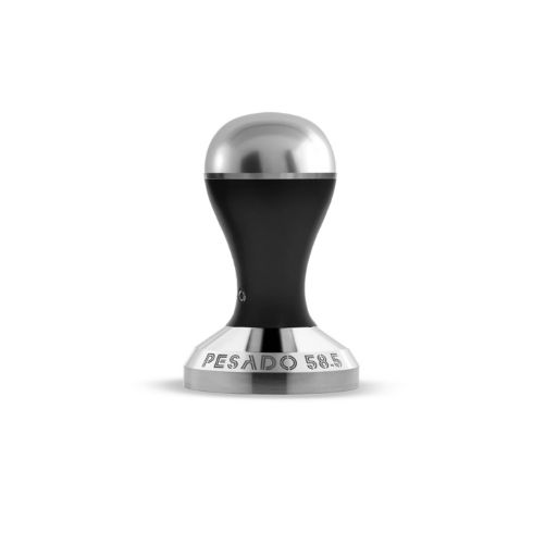 Pesado Tamper 58.5mm - Black & Silver