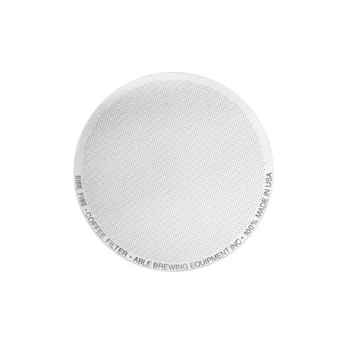 Aeropress coffee filter disk