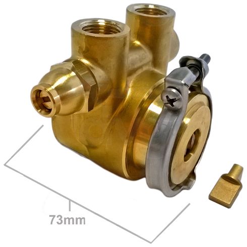 Fluidotech Clamp Ring Pump 100 lt/h Compact