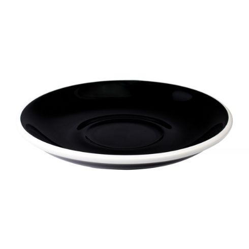 Loveramics Egg - Cafe Latte 300 ml Cup and Saucer - Black