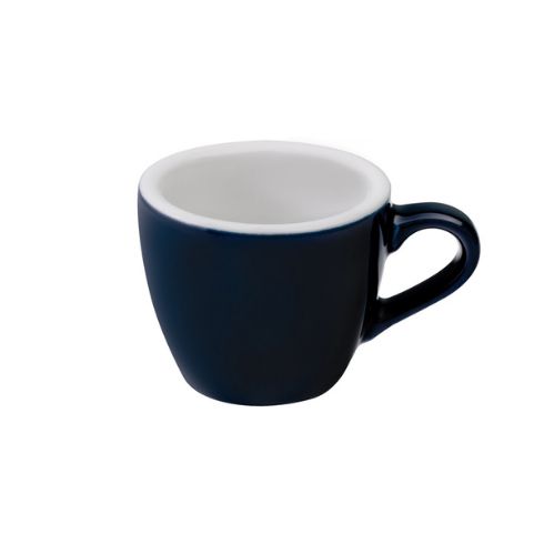 Loveramics Egg - Espresso 80ml Cup and Saucer - Denim