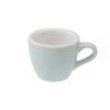 Loveramics Egg - Espresso 80ml Cup and Saucer - River Blue color