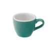 Loveramics Egg - Espresso 80ml Cup and Saucer - Teal color