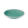 Loveramics Egg - Espresso 80ml Cup and Saucer - Teal color