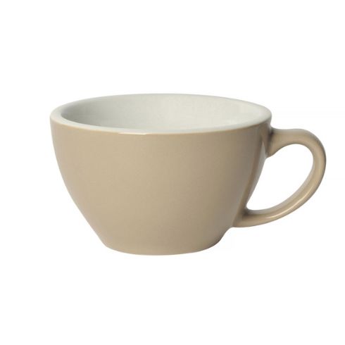 Loveramics Egg - Cafe Latte 300 ml Cup and Saucer - Taupe