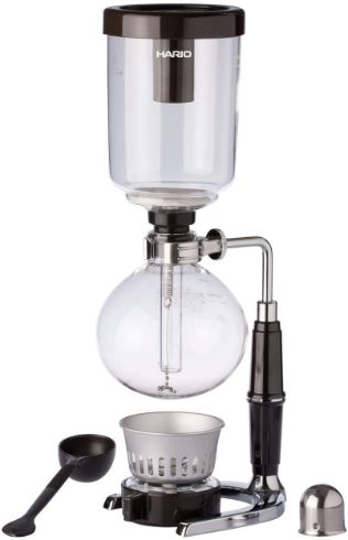 HARIO Technica Two Cup Coffee Siphon, 240ml