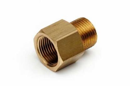 FITTING 3/8m - 3/8f 21mm BRASS