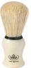 BRUSH IN PURE BRISTLES WITH ABS BEIGE PLASTIC HANDLE