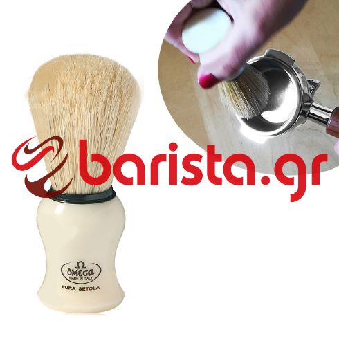 BRUSH IN PURE BRISTLES WITH ABS BEIGE PLASTIC HANDLE