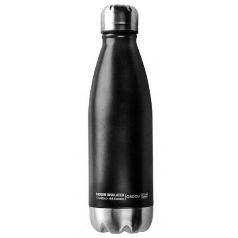 Central Park - 500 ml Travel Bottle Black/Copper