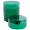 CoffeeVac 250gr - green clear tint, green tint cap