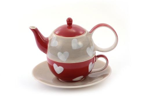 Tea for one Set "Corazon"