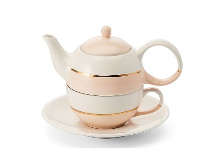 Tea for one Set "Lieske" pink