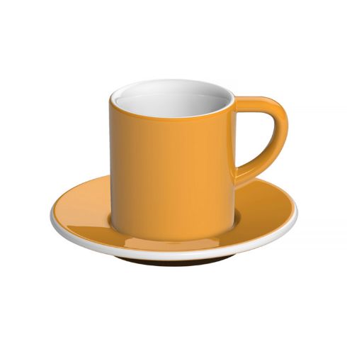 Bond 80ml Espresso Cup & Saucer Yellow