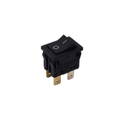 BIPOLAR SWITCH BLACK 16A 250V