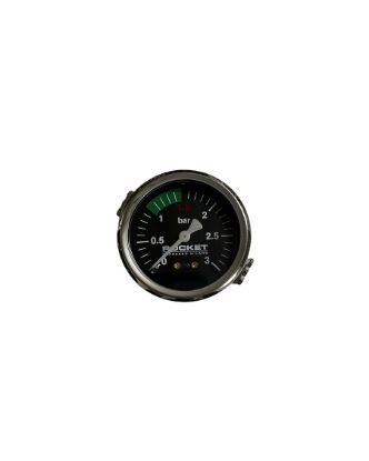 BOILER GAUGE R8 RE TIMER BLK