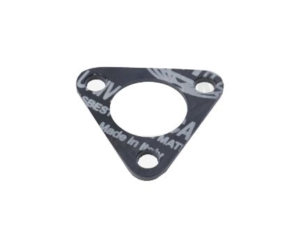 HEATING ELEMENT TRIANGULAR GASKET - 3 HOLES - 78x72x3,5mm - HOLE O 40mm