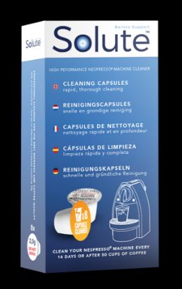 Solute cleaning capsules | 8x 2,0g