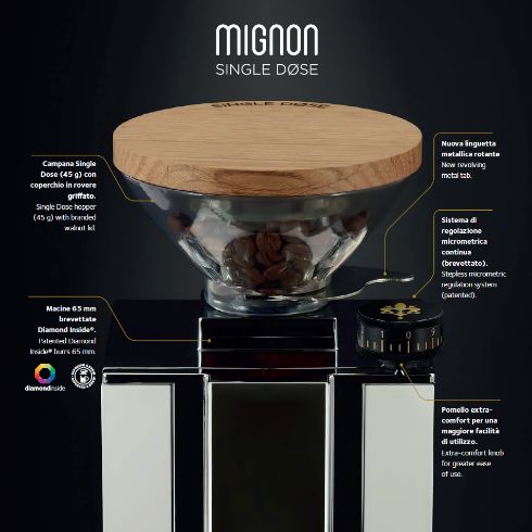 Mignon Single Dose 16CR Chrome