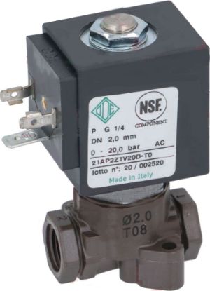 SOLENOID VALVE ODE 2 WAYS o 1/4" 230V