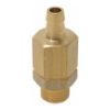 Anti-Vacuum Valve 1/4 M with drain