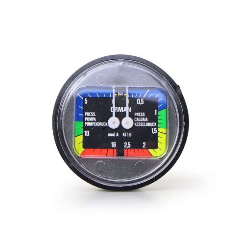 BOILER-PUMP PRESSURE GAUGE o 63 mm