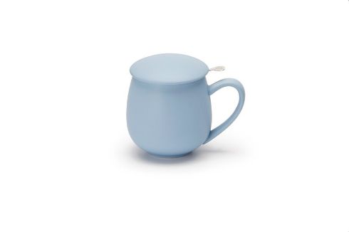 Herb Tea Cup "Saara" , light blueporcelain, matt