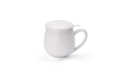 Herb Tea Cup "Saara", whiteporcelain, matt0.35 l