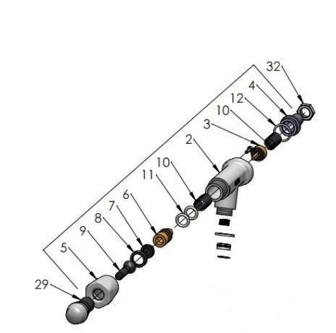 Gasket Valve Corpus/Connection