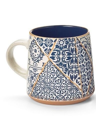 Mug "Amrani" Gold Stripes