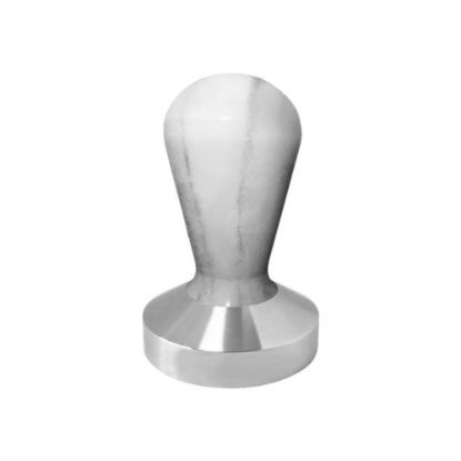 MARBLE COFFEE TAMPER S. STEEL FLAT BASE D.58,5MM