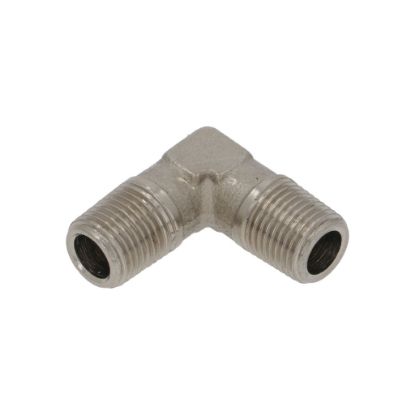 L-FITTING o 1/8"M-1/8"M NICKEL-PLATED