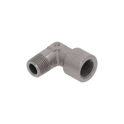 L-FITTING o 1/8"M-1/8"F NICKEL-PLATED