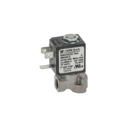 Solenoid valve 2-ways 1/8"FF 110V/60Hz