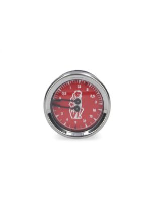 DOUBLE SCALE PRESSURE GAUGE WITH LION