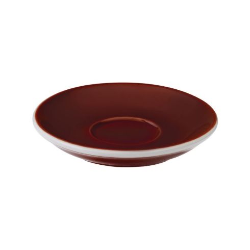 Loveramics Egg - Espresso 80ml Cup and Saucer - Brown color