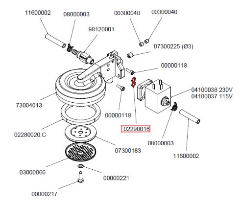 GASKET OR D9.5 SILICONE