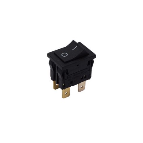 BIPOLAR SWITCH BLACK 16A 250V