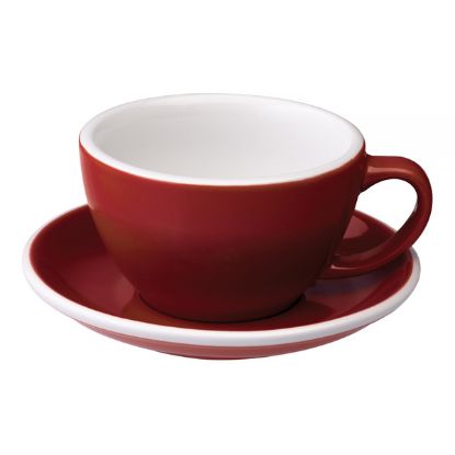 Loveramics Egg - Cafe Latte 300 ml Cup - Red