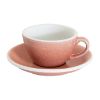 Loveramics Egg - Flat White 150 ml Cup and Saucer - Cinnabar
