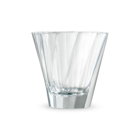 180ml Twisted Cappuccino Glass (Clear)