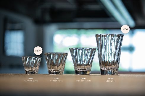 Loveramics 120ml Twisted Cortado Glass (Clear)