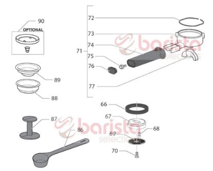 gaggia-new-baby-class-spare-parts-complete-emulsion-disk-see-image-item-90