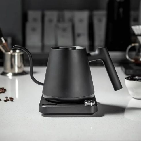 Belogia Electric Gooseneck Kettle Black 1000ml