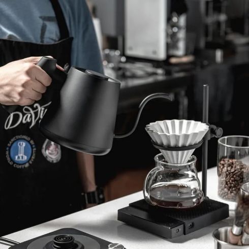 Belogia Electric Gooseneck Kettle Black 1000ml