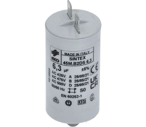 UPDATE CAPACITOR 6,3 mF 450V FASTON 6,3 µF