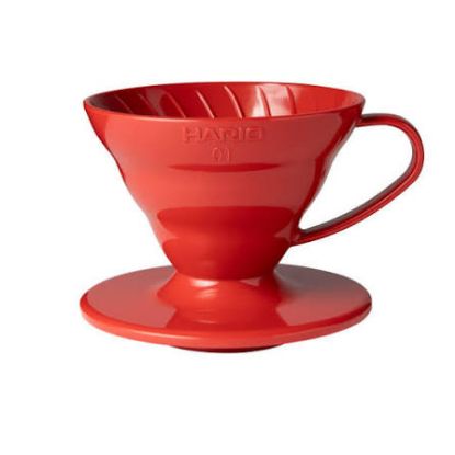 HARIO V60 COFFEE DRIPPER 01 RED PP
