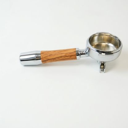 FILTERHOLDER BOTTOMLESS OLIVE WOOD